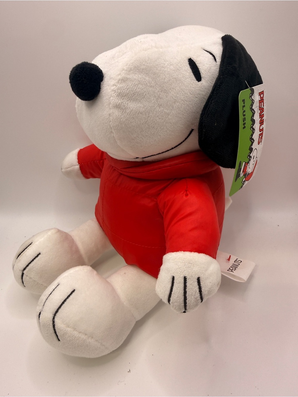 Snoopy 2025 RUZ 8” Plush Wearing Red Puffer Jacket Peanuts Collectible stuff NEW
